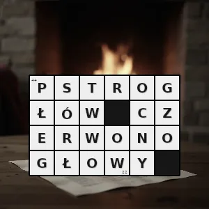 Rozwiązanie krzyżówki: pstrogłów jasnolicy - pstrogłów czerwonogłowy | hasła, synonimy i podpowiedzi Hasło krzyżówkowe pstrogłów jasnolicy - pstrogłów czerwonogłowy – rozwiązanie, synonimy, podpowiedzi i definicje krzyżówkowe